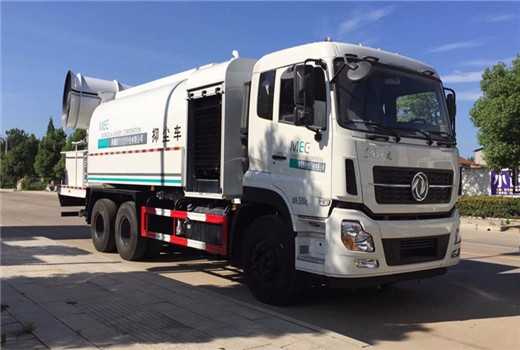 16噸圓罐東風(fēng)天龍多功能抑塵車、60-120米霧炮車